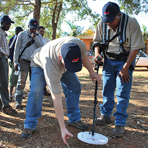 African metal detecting community